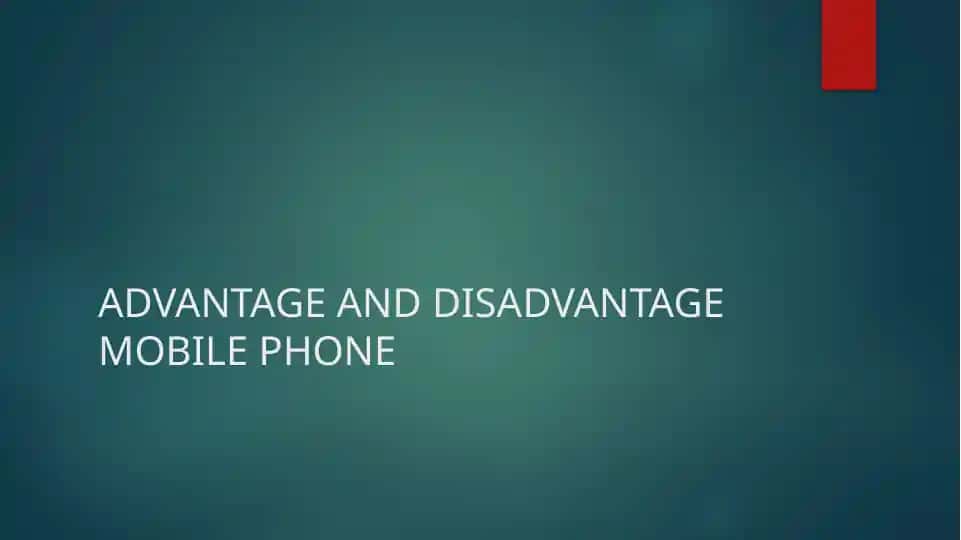 Mobile phone
