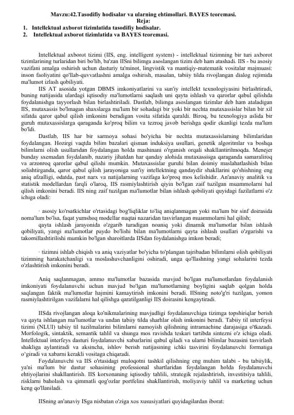 Intellektual axborot tizimi