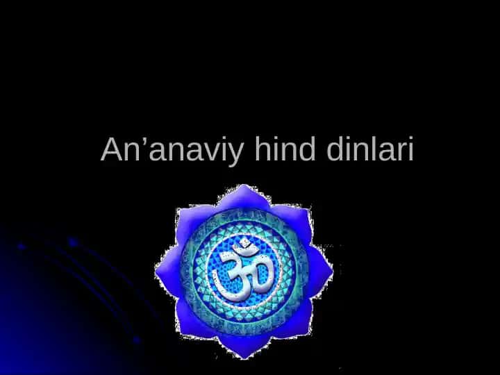 An’anaviy hind dinlari