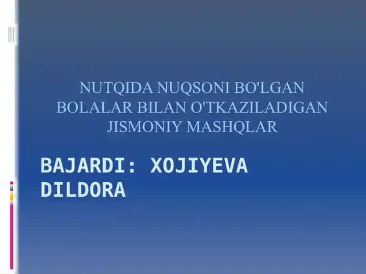 Jismoniy mashqlar