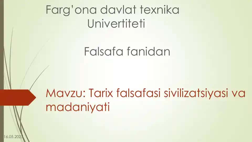 Tarix falsafasi