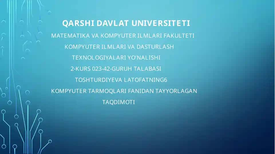 Mobil internet texnologiyalari