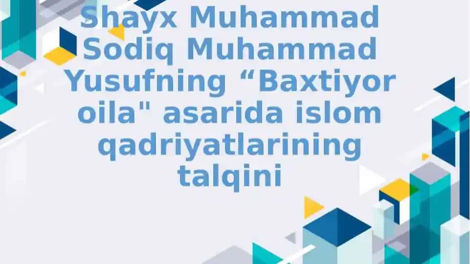 Baxtiyor oila