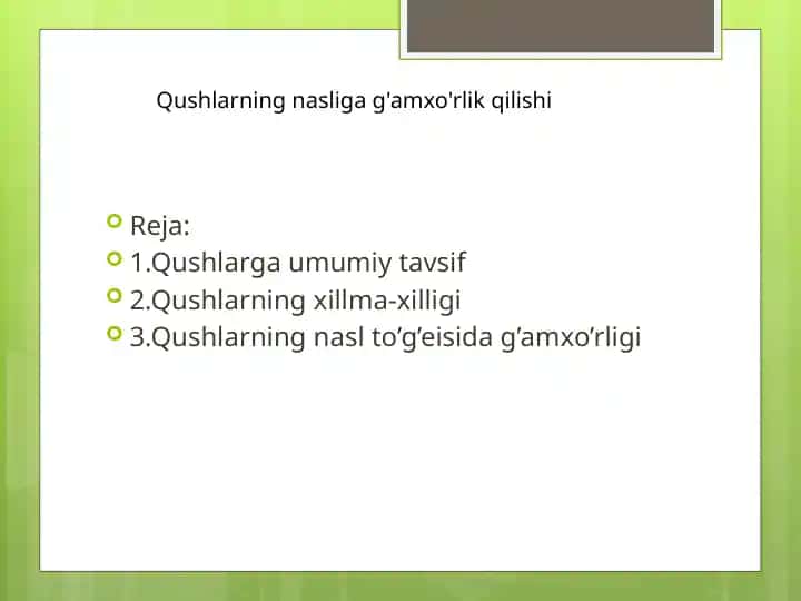 Qushlar