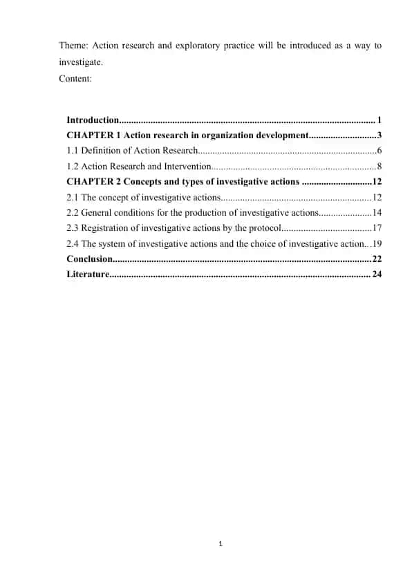 Action Research and Exploratory Practice