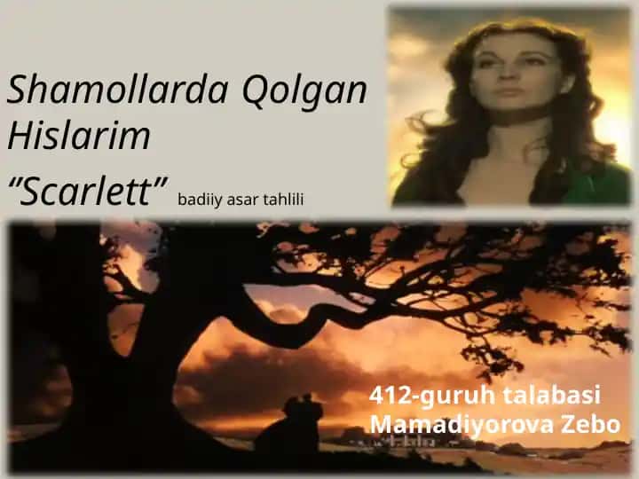 "Shamollarda Qolgan Hislarim"