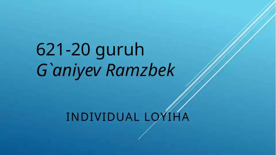 Pedagogik nazoratning shakllari pedagogik faoliyat natijalarini baholashning an’anaviy vositasi sifatida