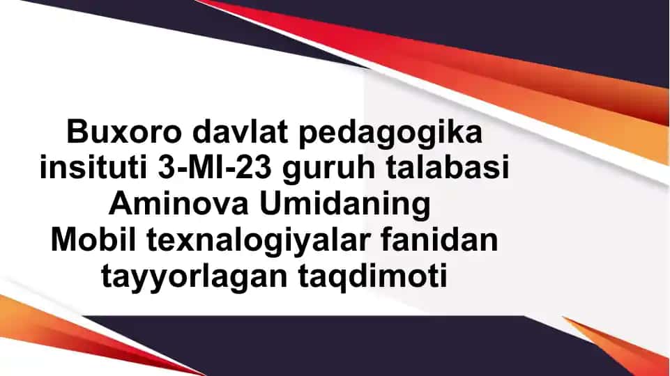 Delphi tilida mobil ilova yaratish
