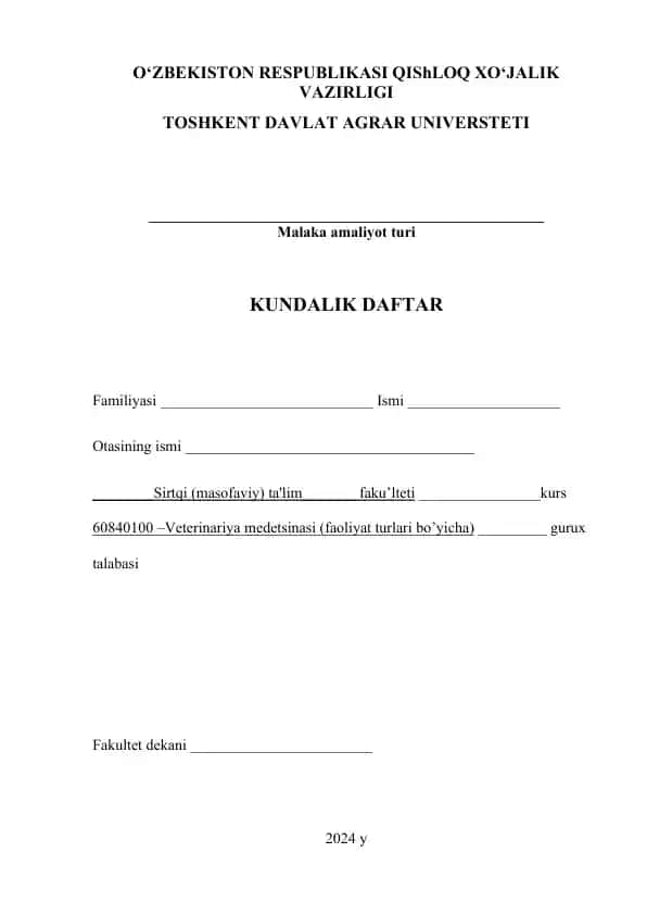 Kundalik Daftar