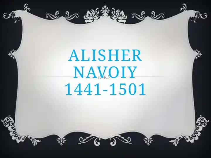 Alisher Navoiy