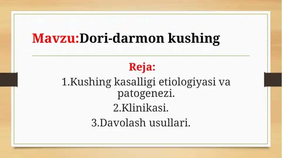 Kushing kasalligi