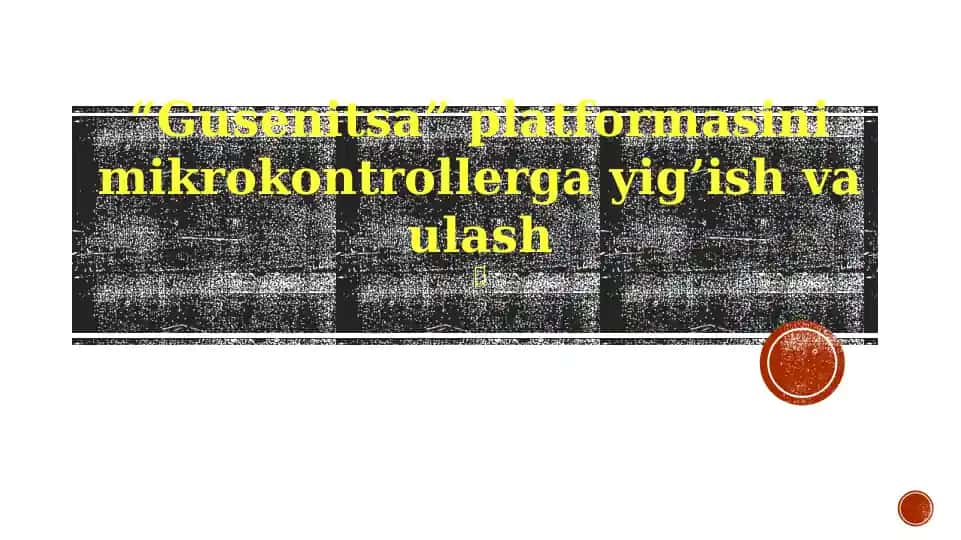 Gusenitsa platformasi