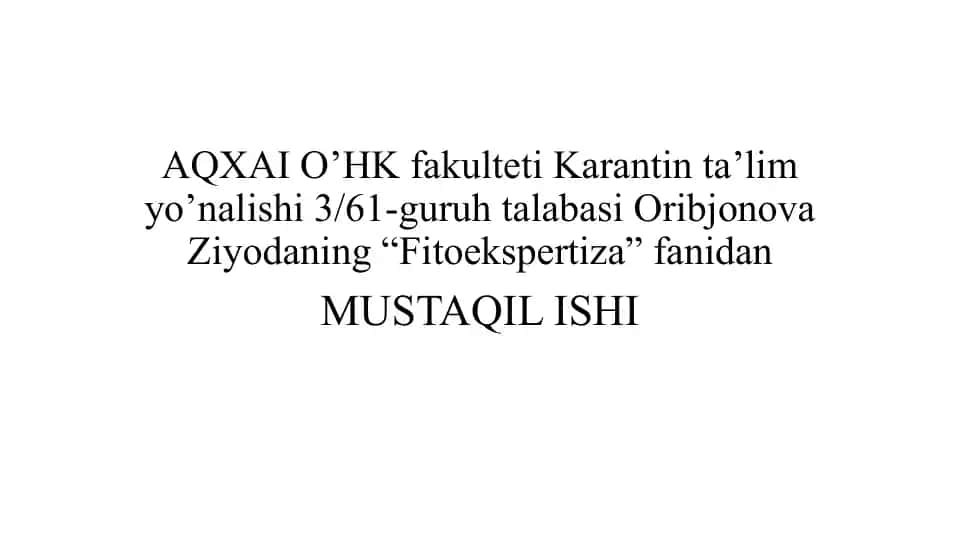 Fumigatsiyada foydalaniladigan idishlar