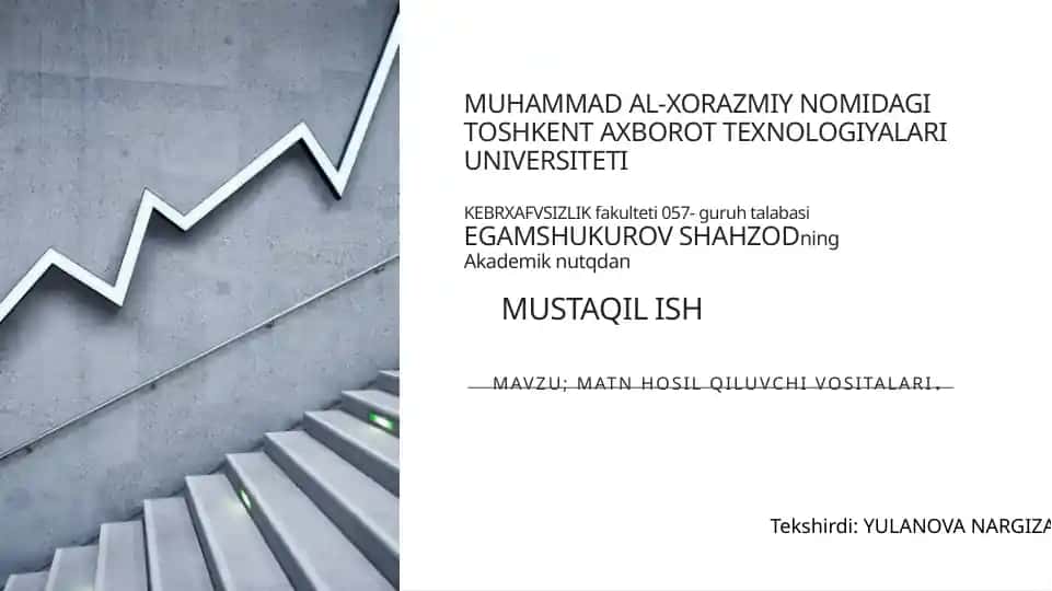 Matn hosil qiluvchi vositalari