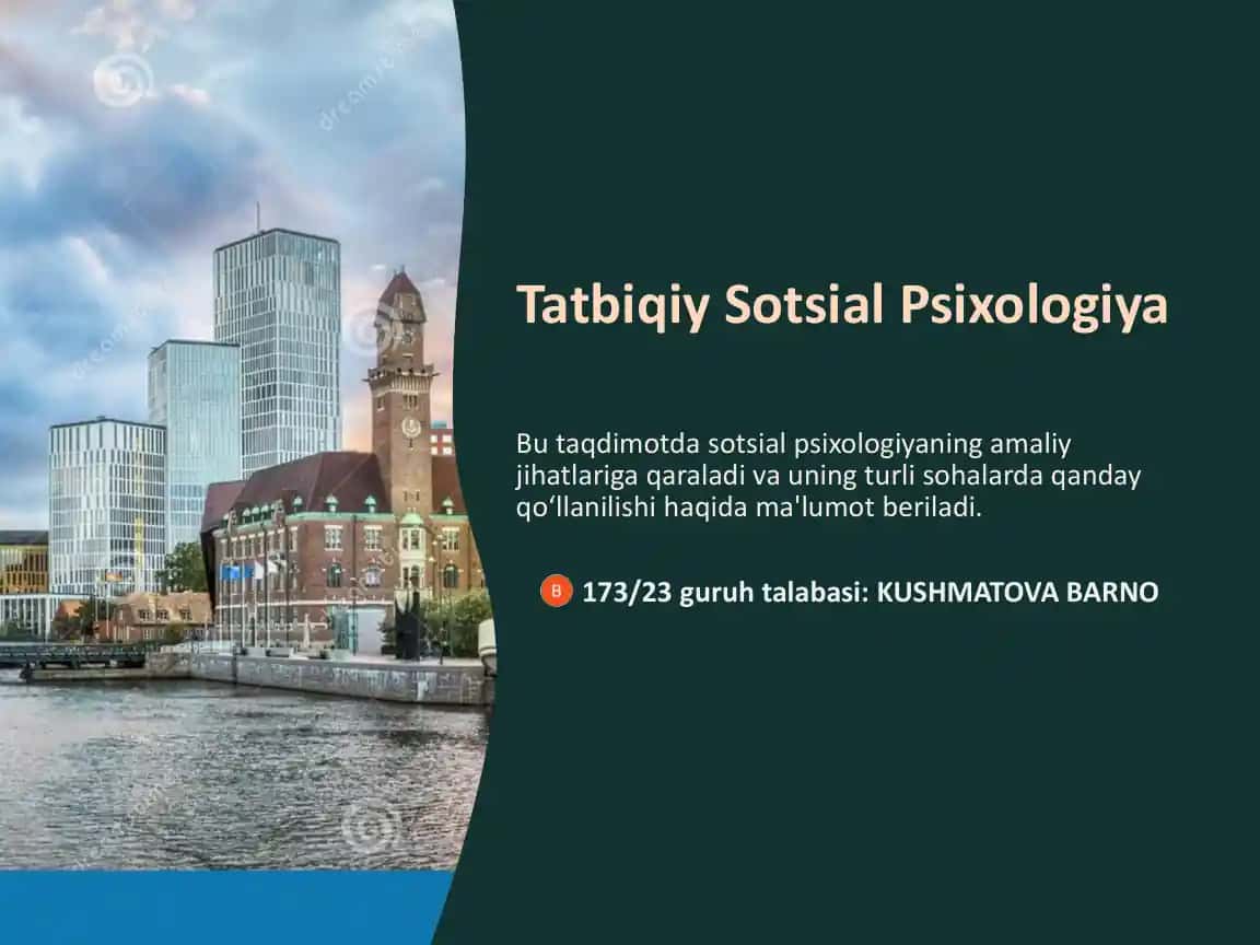 Tatbiqiy Sotsial Psixologiya