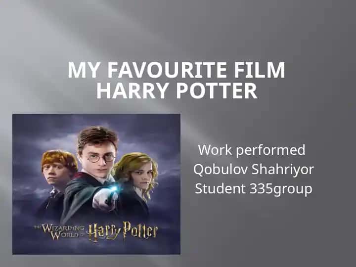 Harry Potter