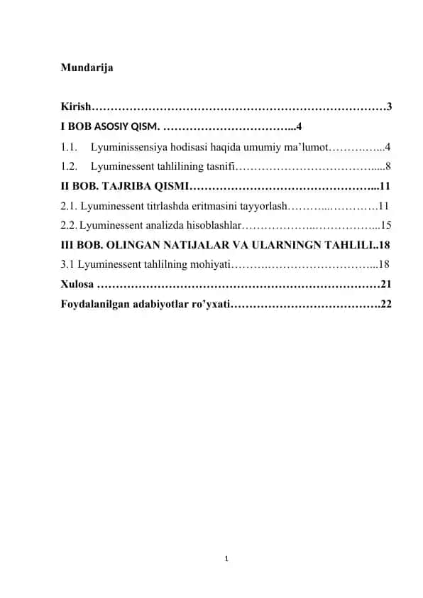 Fluoressent tahlil (fluorimetriya)