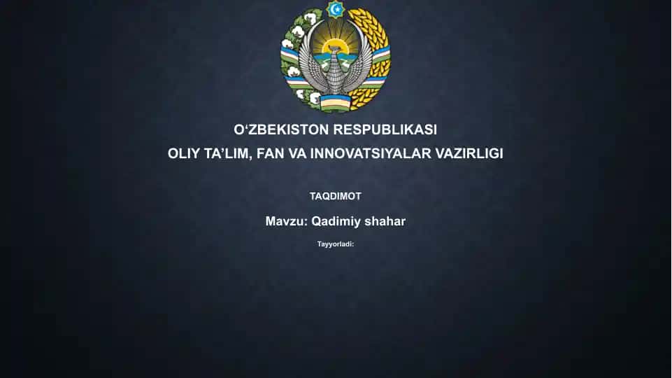Qadimiyshahar