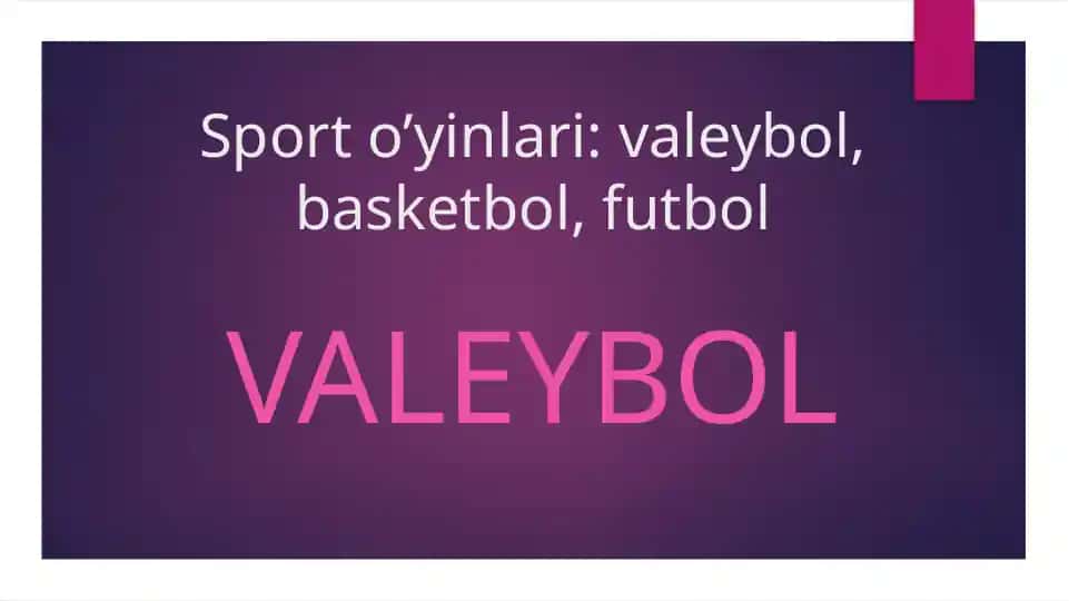 Voleybol