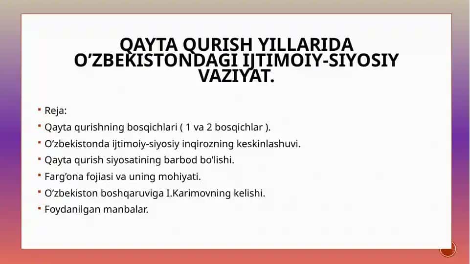 Qayta qurish yillari taqdimoti #1 (1)