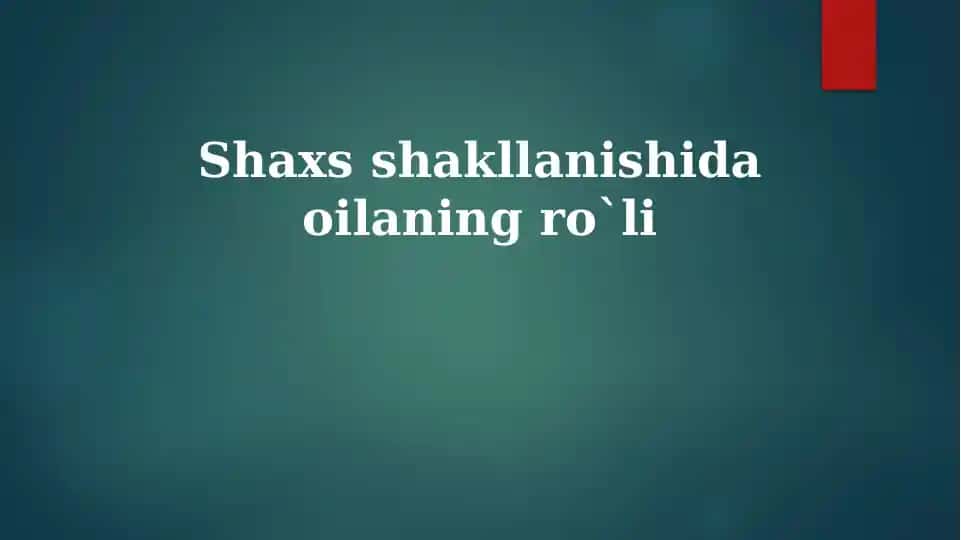 Ruhiy kasalliklar oilasi tarixi