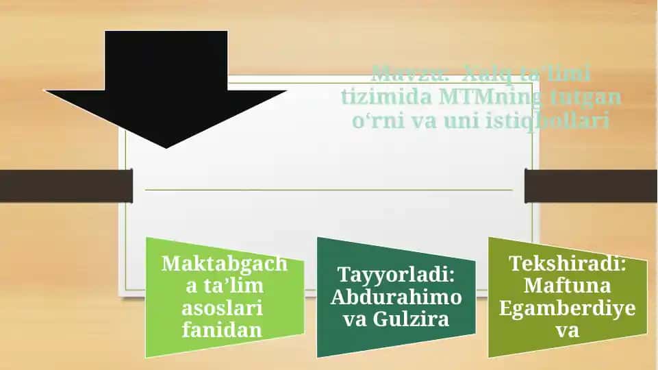 O'zbеkistonda xalq ta'limi tizimi va uni tashkil etish tamoyillari