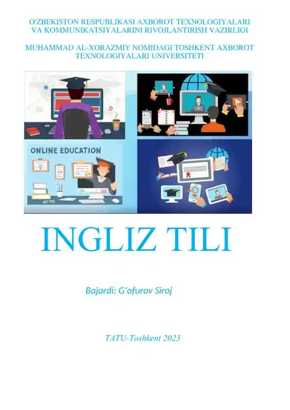 O‘ZBEKISTON RESPUBLIKASI AXBOROT TEXNOLOGIYALARI VA KOMMUNIKATSIYALARINI RIVOJLANTIRISH VAZIRLIGI