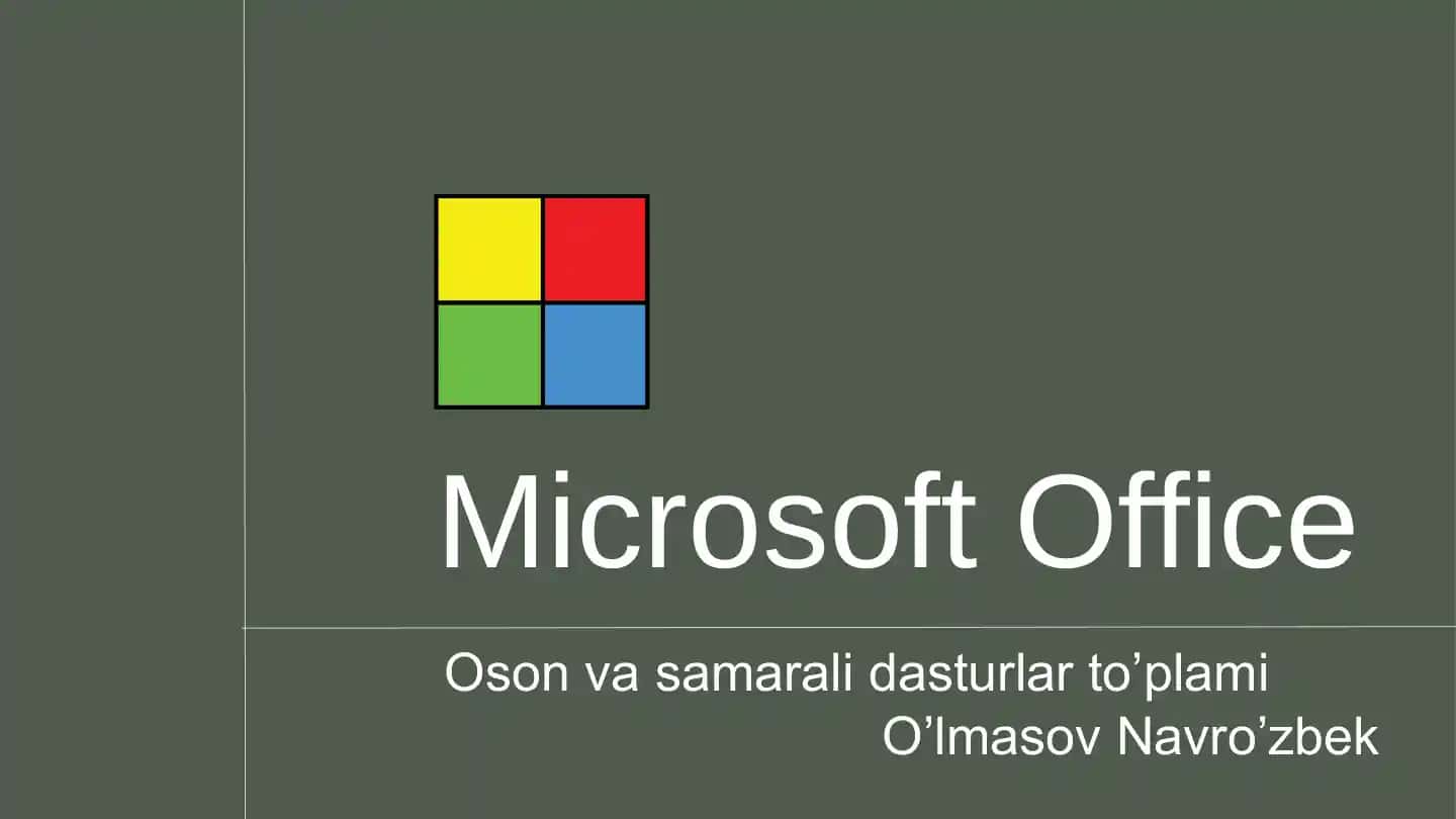 Microsoft Office