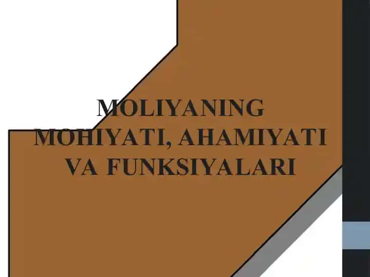 Moliyaning Mohiyati, Ahamiyati va Funksiyalari