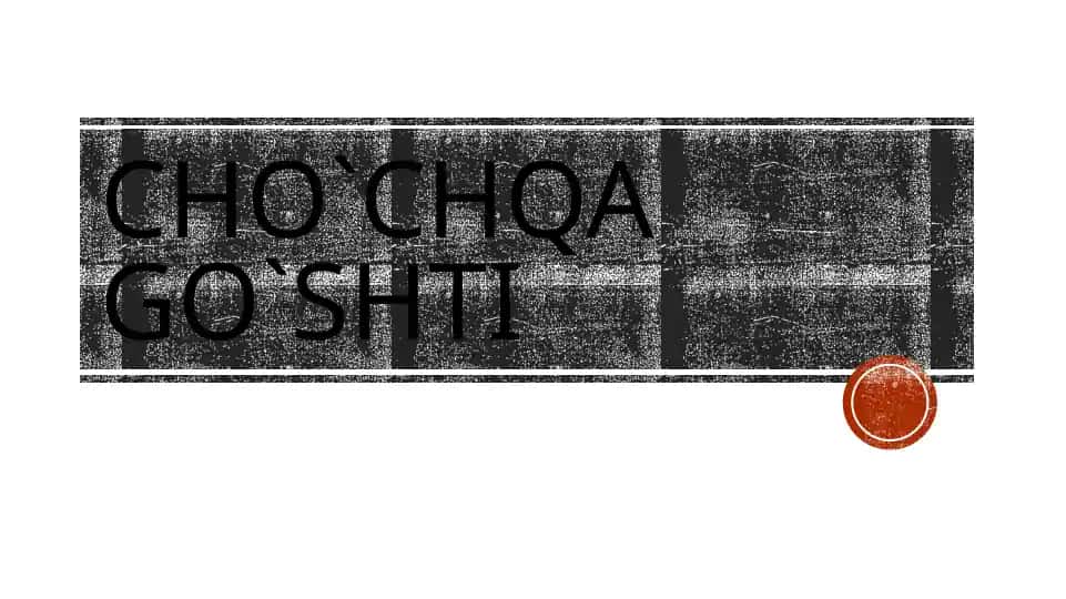 Cho‘chqa go‘shti