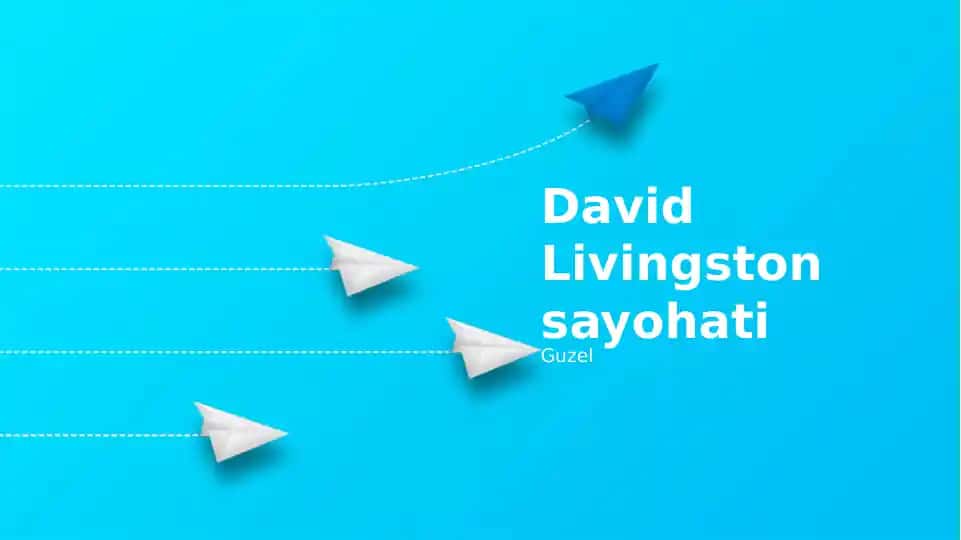 David Livingston sayohati