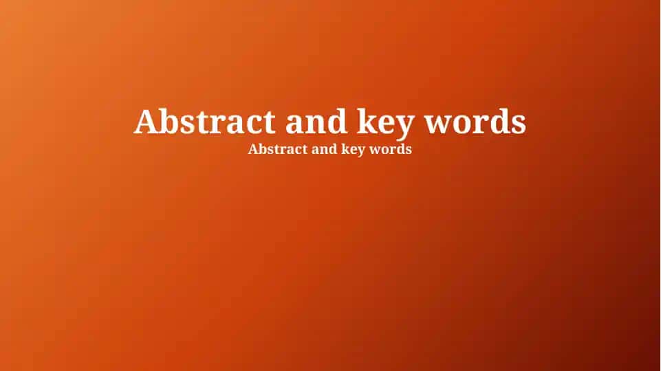 Abstract Writing
