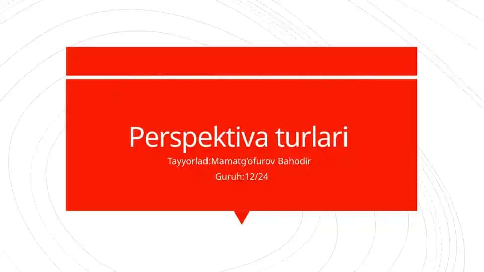 Havoyi perspektiva