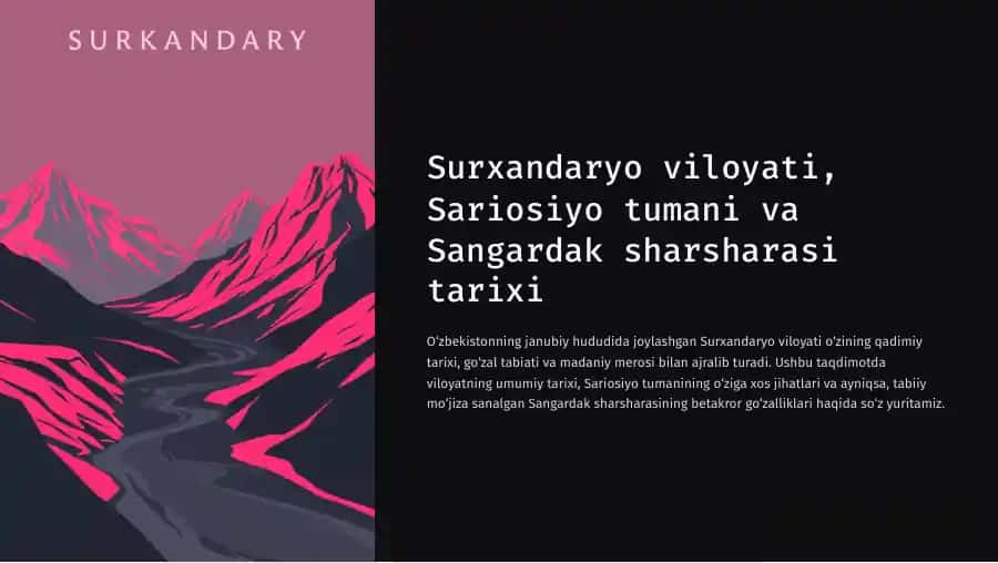 Surxandaryo viloyati tarixi
