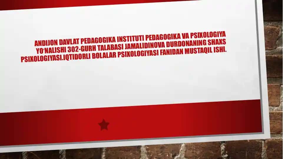 Shaxsiyat Nazariyasida Ijtimoiy-kognitiv yoʻnalish. Albert Bandura
