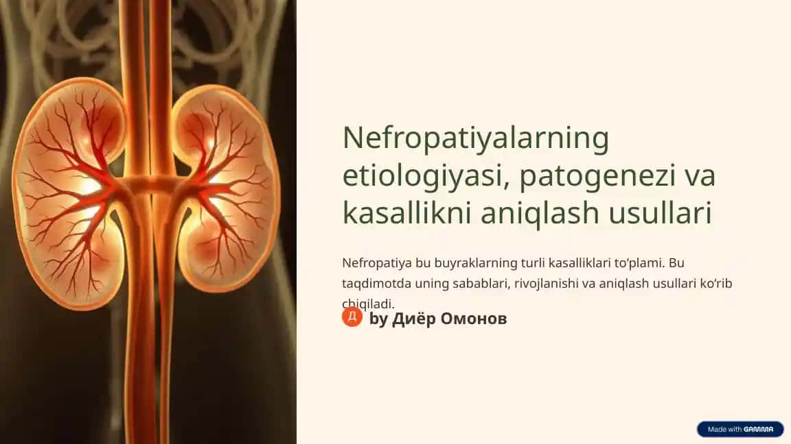 Nefropatiya