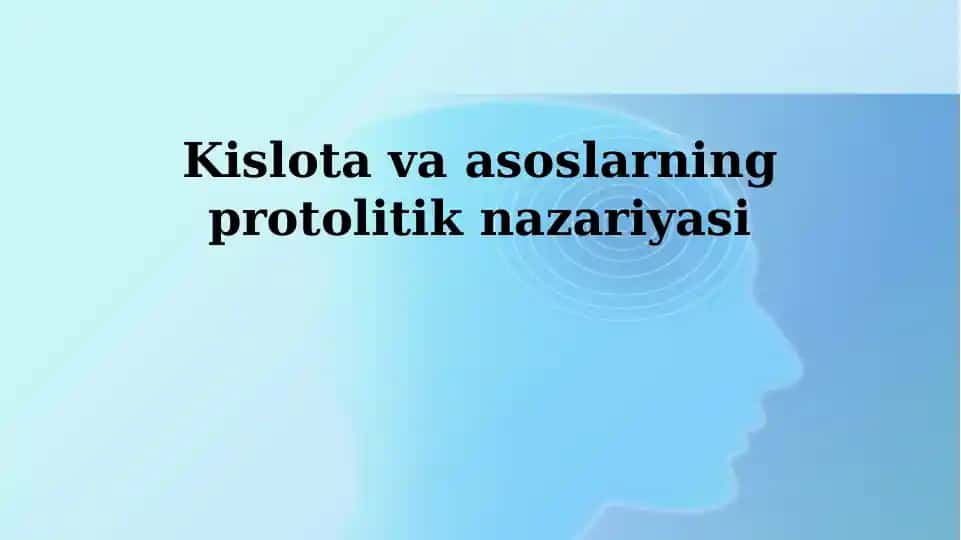 Protolitik nazariyasi