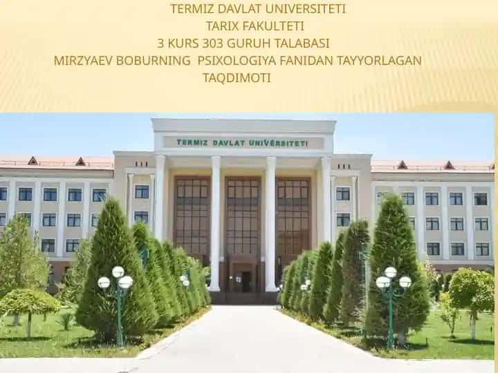 Umumiy va maxsus metodlar