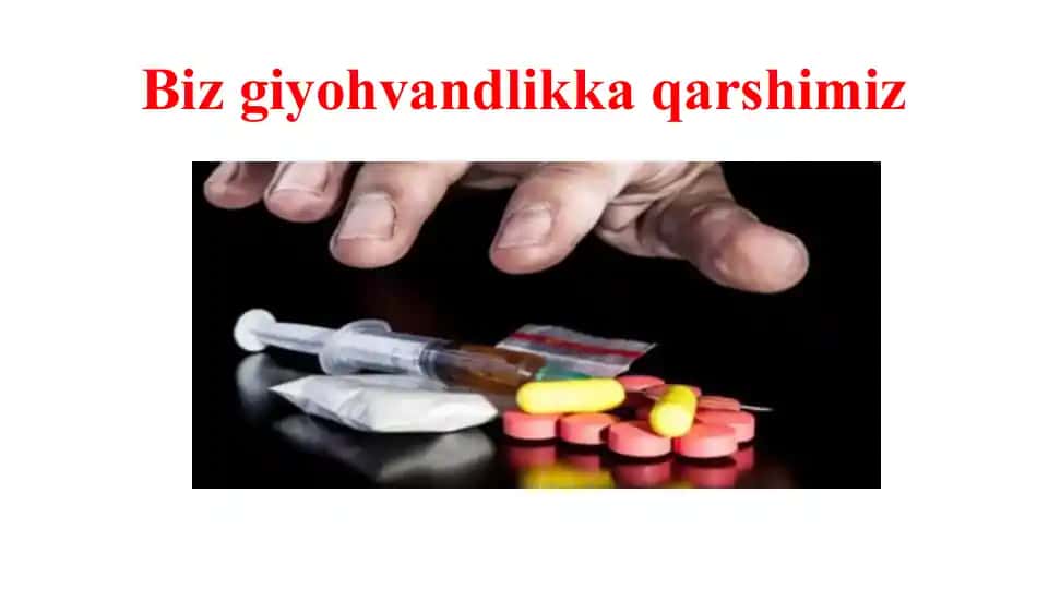Xalqaro Narkomaniya ga qarshi kurash