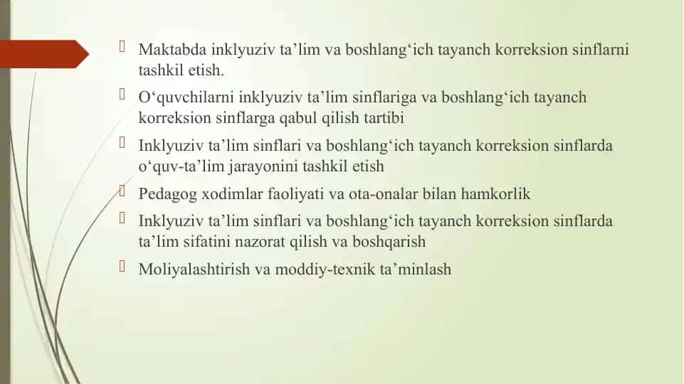 Inklyuziv Ta'lim Strategiyalari