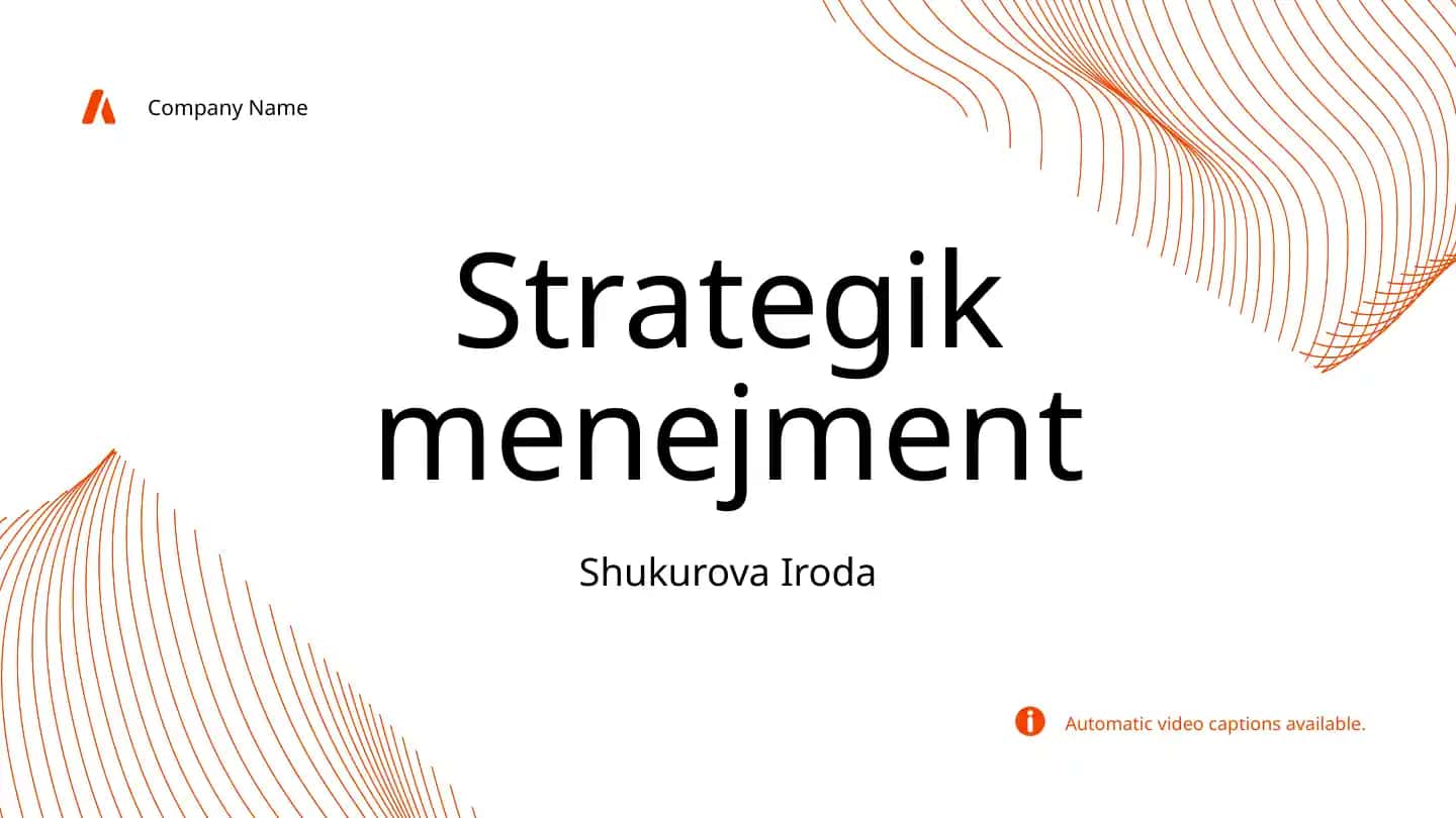 Strategik menejment