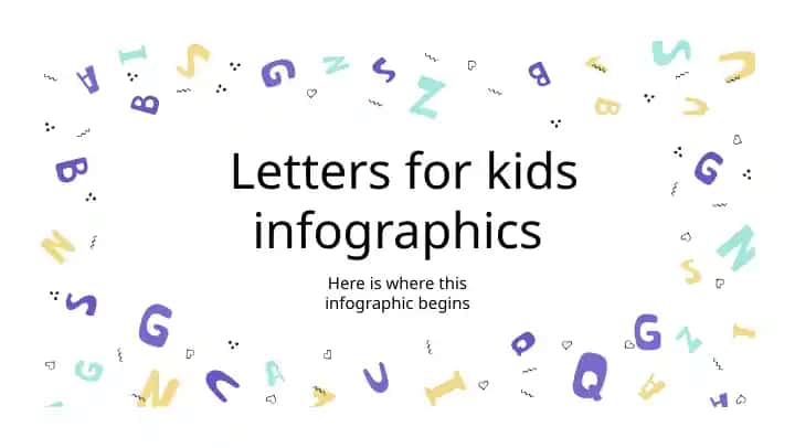 Letters for Kids Infographics