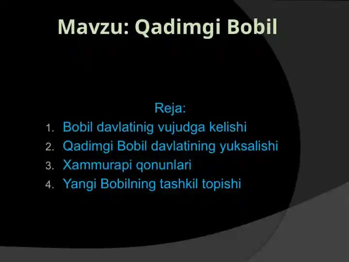 Qadimgi Bobil