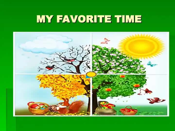 MY FAVORITE TIME