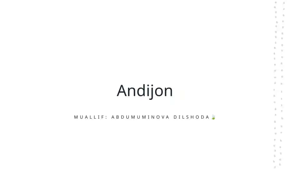 Andijon