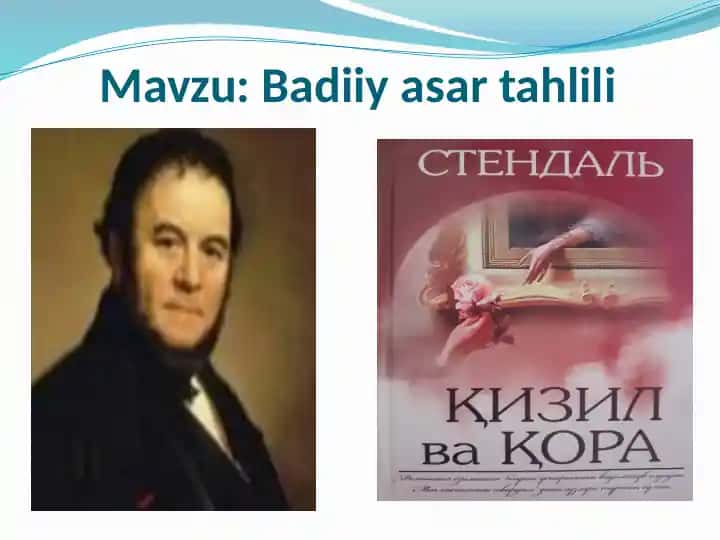 Badiiy asar tahlili