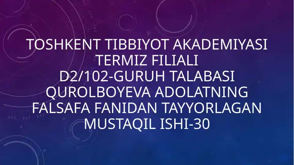 John Lockening Tabiiy qarashlari va uning Yevropa ilm-faniga ta’siri