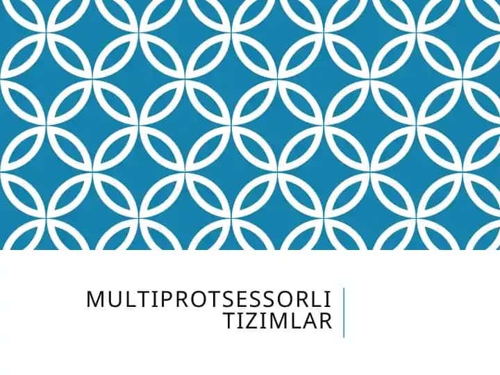 Multiprotsessorli operatsion tizimlar