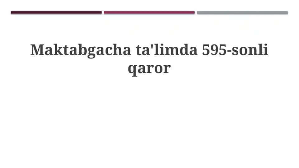 595-sonli qaror