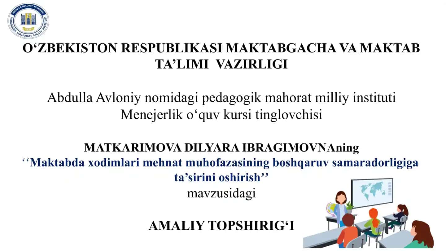 Samaradorlik - Bufqatishni Qilish, To'g'riishni Xavfsiz Sharoitda Qilish